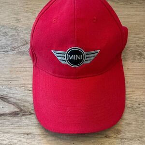 NEW Mini Cooper red baseball cap. Palm Beach
